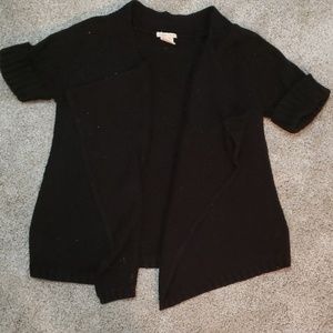 Short sleeved cardigan